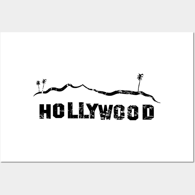 hollywood Wall Art by DeekayGrafx